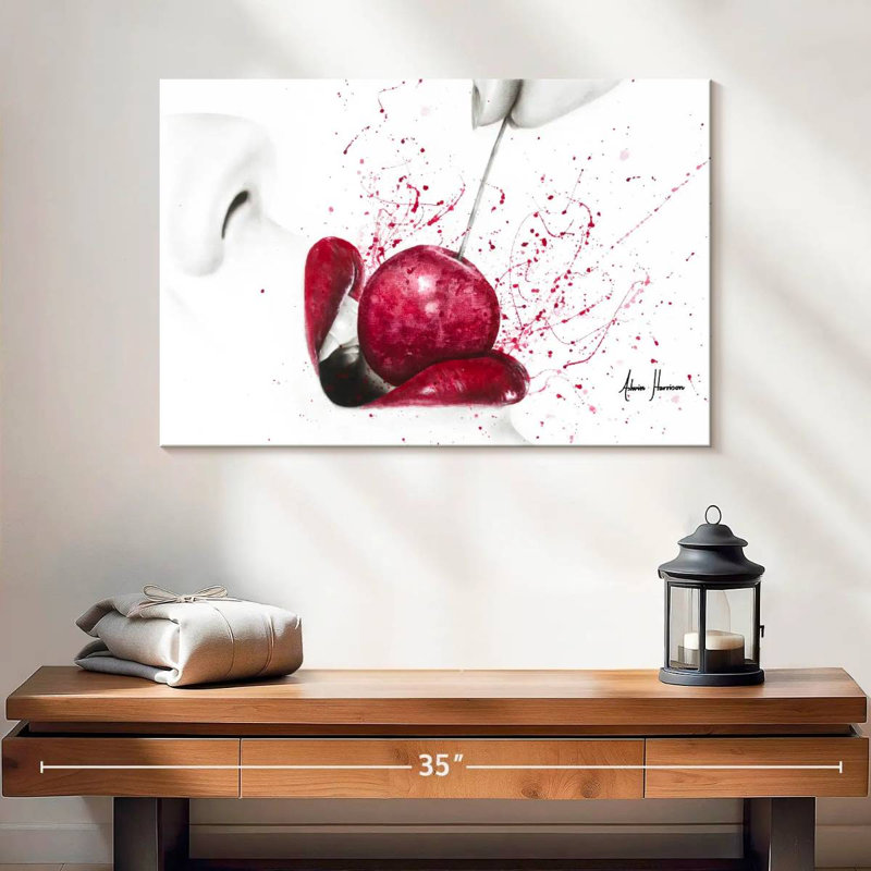 Petite cerise douce de Navette, H 16 po x l 24 po
