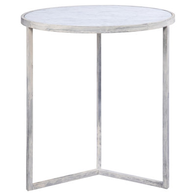 Valley Marble Frame End Table