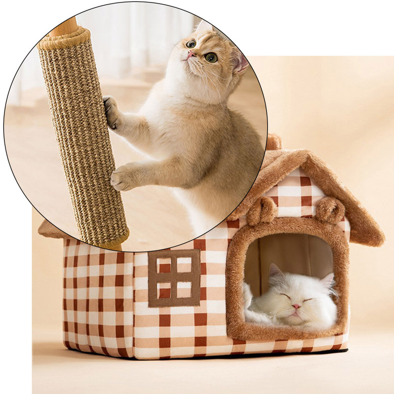 Dijonna Nest Pet Bed, Medium Size 17.3" L x 14.1" W