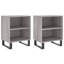 Mariacecilia 40cm W Iron Bedside Table-1004980437-971324582