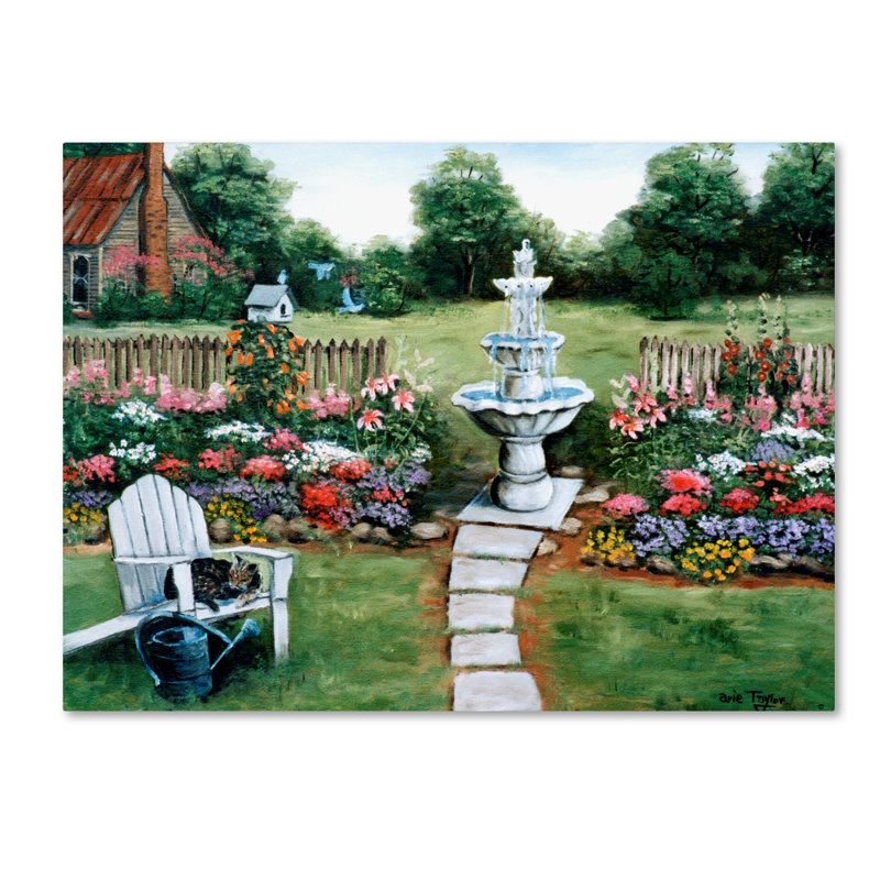 Dugazon Siesta - Impression sur toile tendue, H 14 po x l 19 po x P 2 po