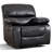 39.8'' Wide Modern Upholstered Faux Leather Manual Reclining Sofa With Pillow Top Arm(Set Of 2)-572900839