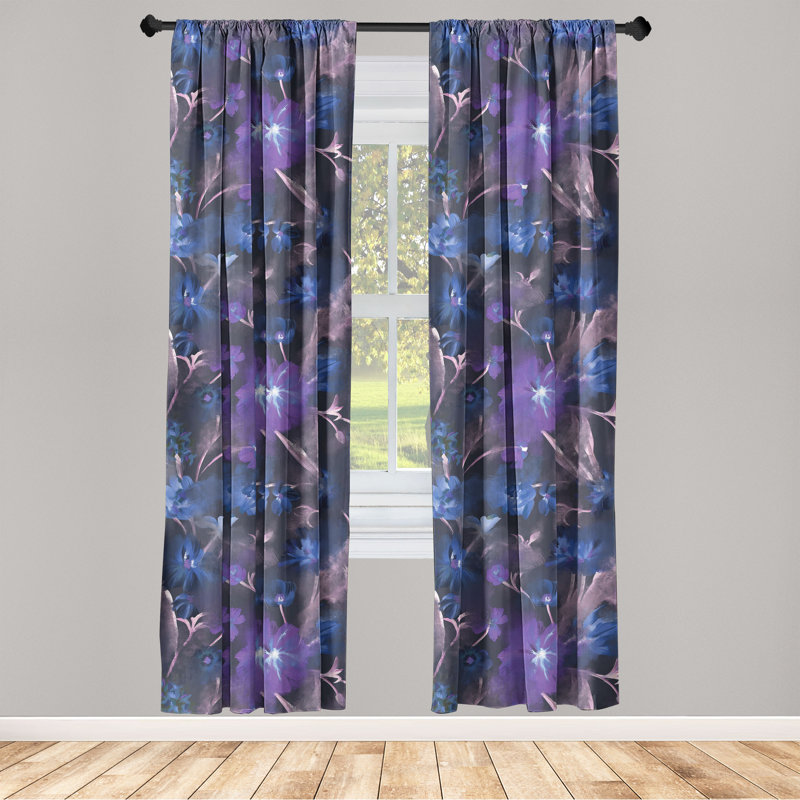 Room Darkening Curtain Pair, 28" W x 95" L
