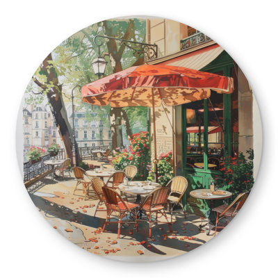 Sunshade White Round Outdoor Area Rug | Home Decor Essential