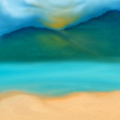 Seascape - Wrapped Canvas Print