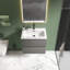 Meuble-lavabo simple 24 po avec comptoir en céramique avec trop-plein Kersha, pré-assemblé-838290720-808778444-833645115