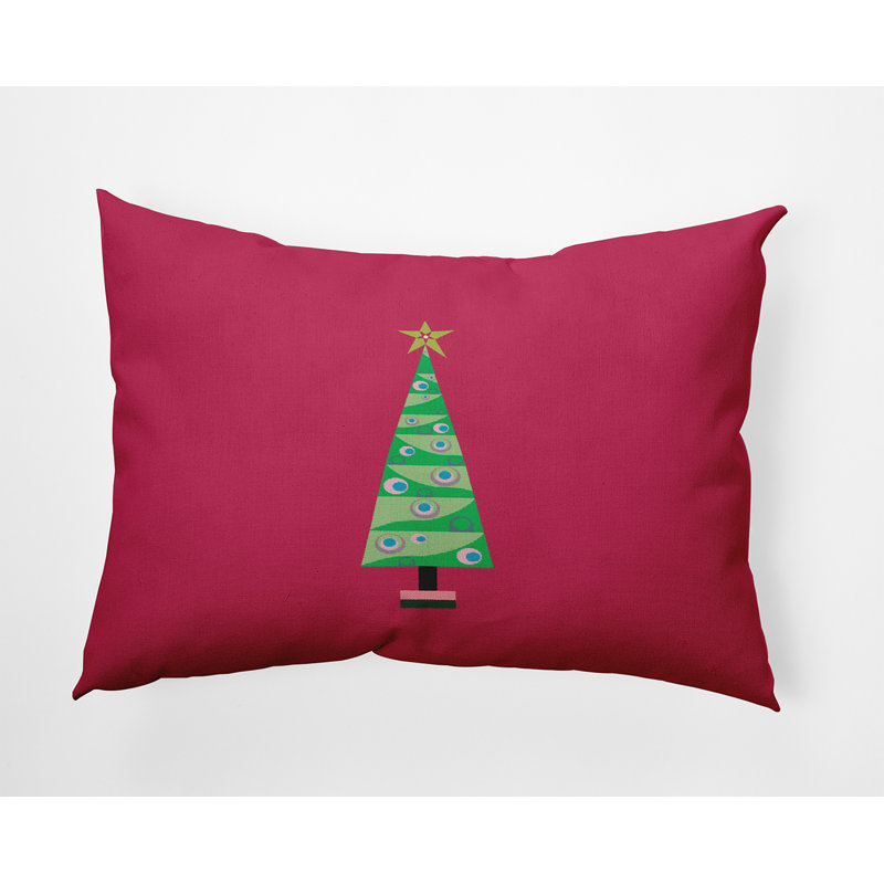 Patchwork Reversible Throw Pillow, 14'' x 20'', Rectangular