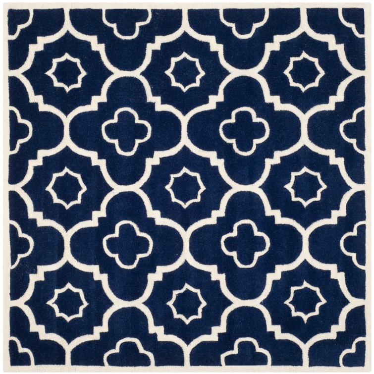 Carolene Hand Tufted Wool Geometric Rug
