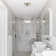 Alixandra 2-Light Flush Mount Ceiling Light With Clear Hammered Glass