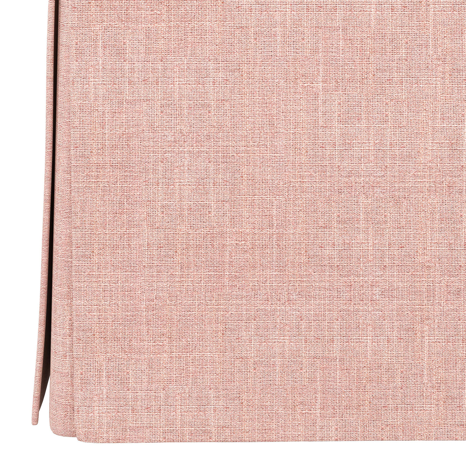 Bash 20" Ottoman, Pink Polyester Blend