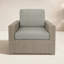 Chaise d'extérieur Henri avec coussins Sunbrella-1134823845