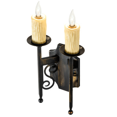Toscano 2 - Light Candle Wall Light