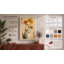 Golden Blossoms Botanical - Wrapped Canvas-1800049379-1800049377