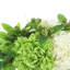 Hydrangea Arrangement in Fluted Ceramic Vase