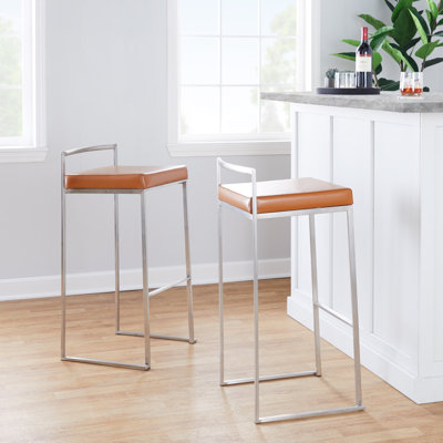 Ernestine Upholstered Counter Stool