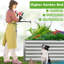 Ensemble de lit de jardin surélevé galvanisé 2Pack Denishia, jardinière en métal-993126020-966953452