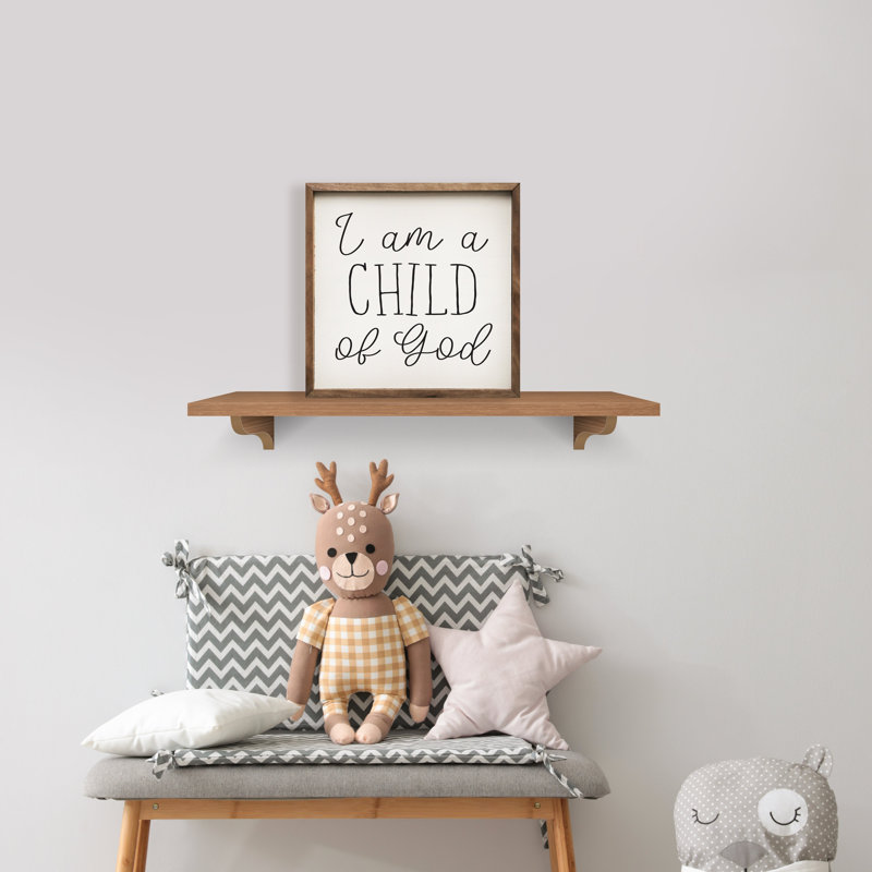 I Am A Child Of God - blanc, H 4 po x l 4 po