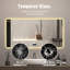 Miroir de salle de bain intelligent à DEL
