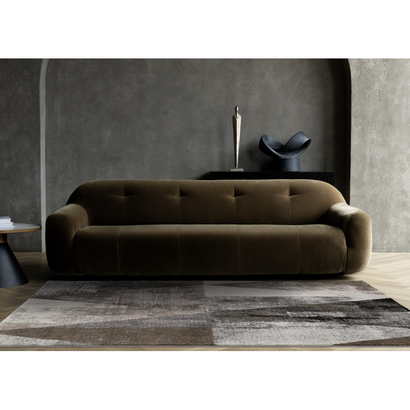 Tapis crème Menoher, Rectangle 7 pi 10 po x 10 pi 6 po