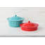 Petite cocotte ronde recouverte de 10 pouces Fiesta-98918126