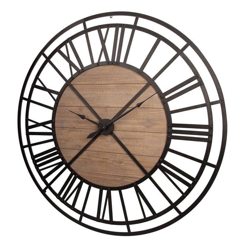 Horloge murale Goodman, 59", Brun