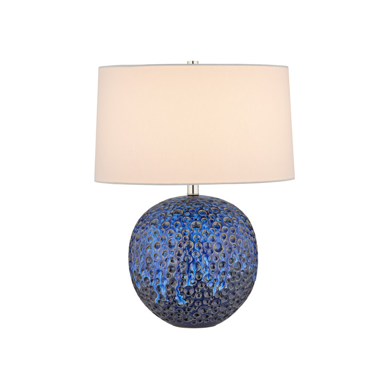 Lampe de table Mantilla, Bleu