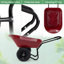 Chariot de jardin robuste 2 roues avec chariot brouette utilitaire - vert-126348861
