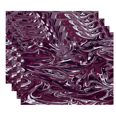 Amatul Polyester Geometric Rectangle Placemat