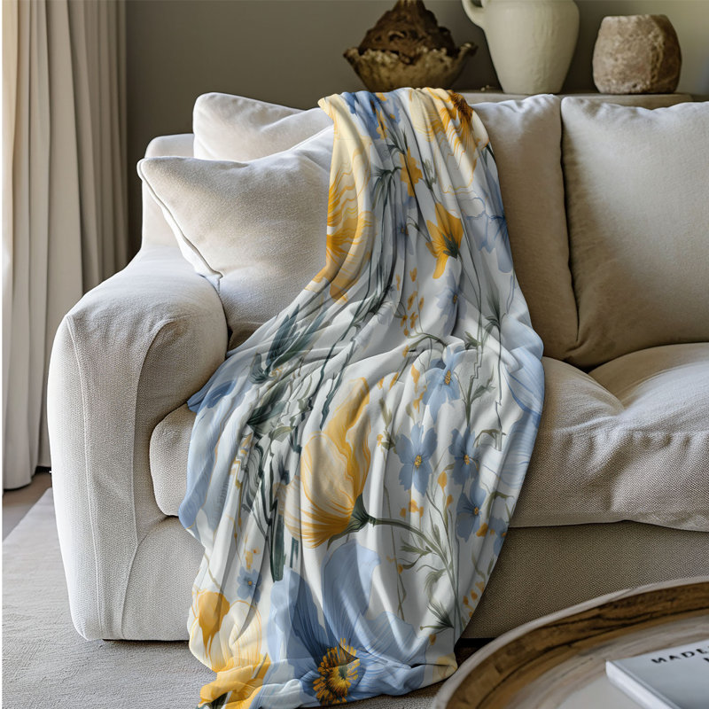 Throw Blanket, 60" W x 80" L