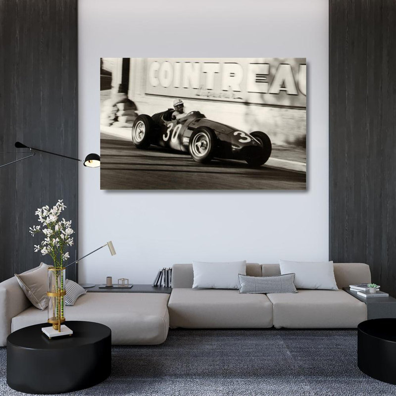 Grand Prix de Monaco 1956, H 31 po x l 48 po
