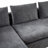 Sectional Sofa 93.7" L-Shaped Sofa Upholstered Sofa Couch With Wooden Storage Compartment For Living Room-1207397679