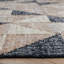Solene Geometric Hand-Loomed Brown/Charcoal Area Rug-1724365044
