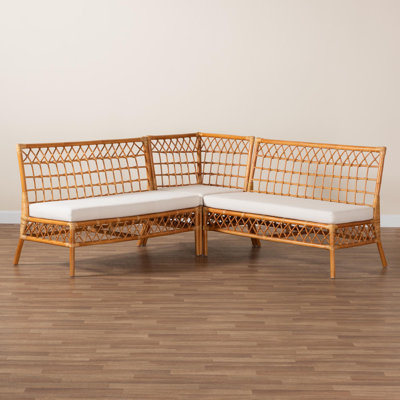 Berners Rattan Dining Set