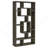 Weathered Grey 10-Shelf Open Back Bookcase-1762040159