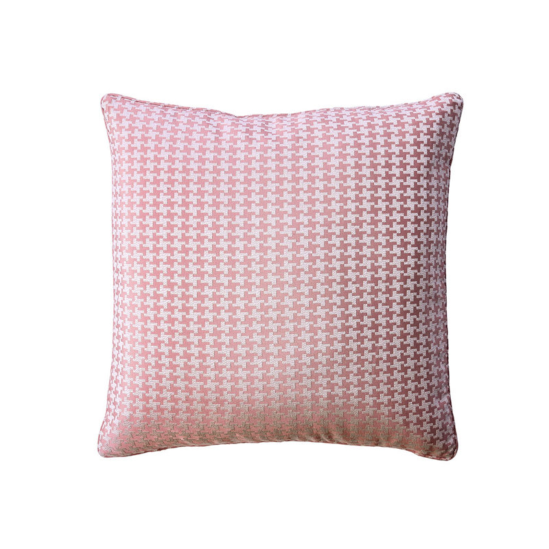 Housse et insert de coussin carré Tetron, Rose