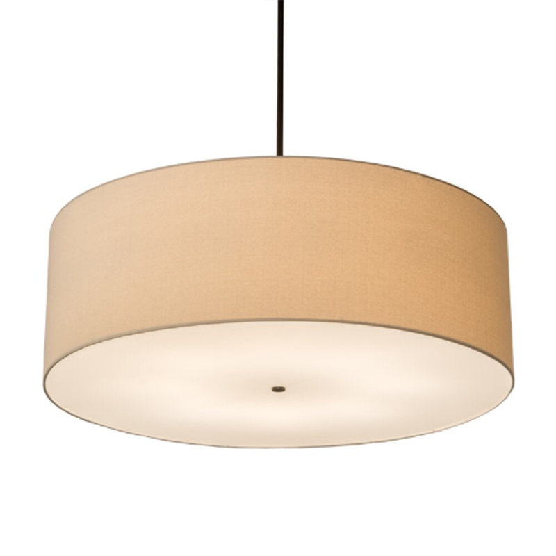 Cilindro Drum Chandelier, 63.5" H x 48" W x 48" D