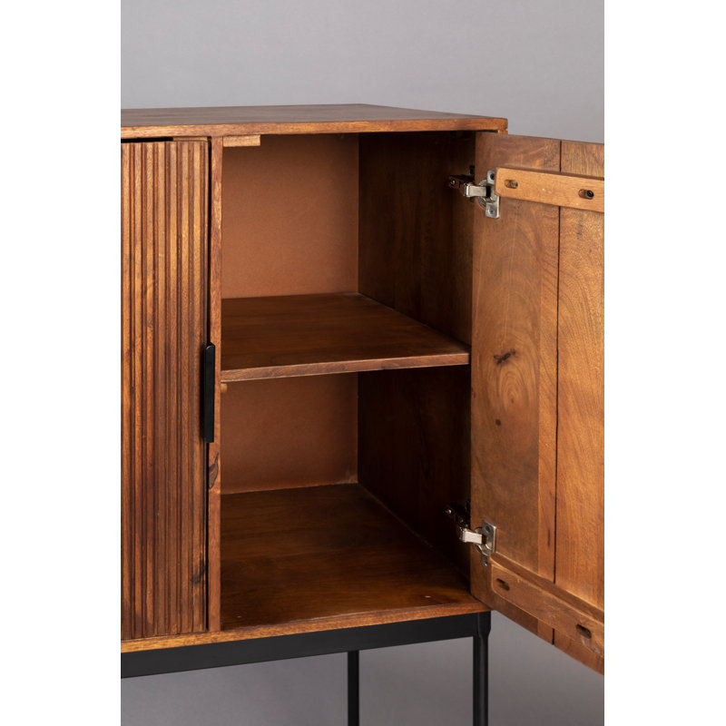 Saroo Solid Wood Accent Cabinet