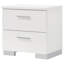 Table de chevet 2 tiroirs Dulcey