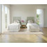 Liam Twin Headboard And Olivia Nightstand Set – Celery Green