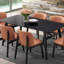 Paire de chaises d'appoint rembourrées - Élégantes et durables, ces 2 chaises à dossier solide sont disponibles en option.
