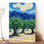 Tableau sur toile Les Oliviers - 1 Affiche vintage Décoration intérieure-1196642536