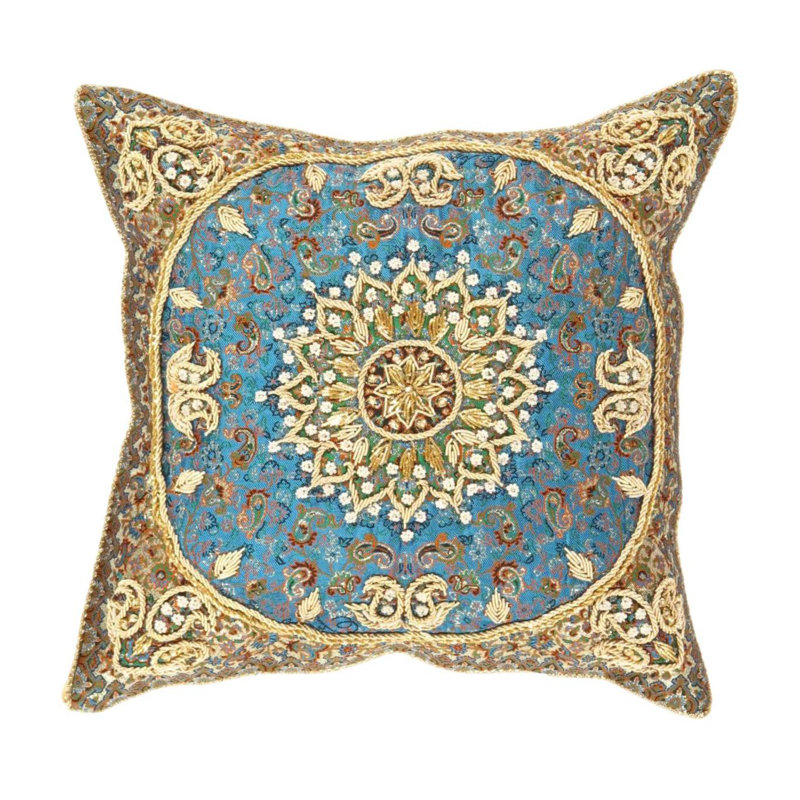 Square Pillow Cover & Insert, 20" H x 20" W, Malibu Oriental