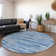 Premium Machine Washable Prisco Blue Rug