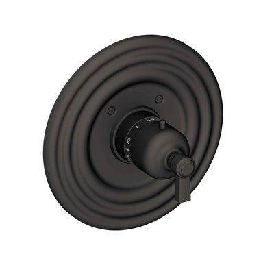 Astor 3/4" Round Thermostatic Trim Plate With Handle