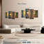 Lampe de rue Lilie la nuit-108835146