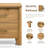 Heroux 2-Drawer Nightstand with USB Ports-425965787