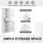 67.3" Tall Freestanding Bathroom Storage Cabinet-2115388030