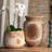 Jaspen Handmade Wood Table Vase