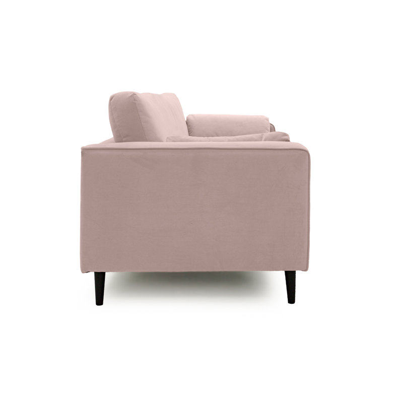 Millerville Velvet Armchair, Pink
