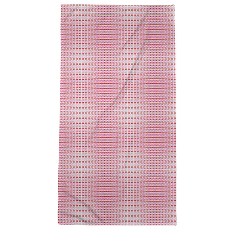 Bath Towel, Pink, Poly/Cotton